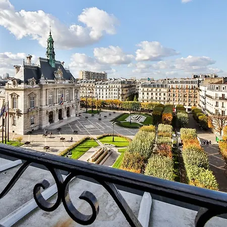 Appartement Belle vue à Levallois-Perret Extérieur photo